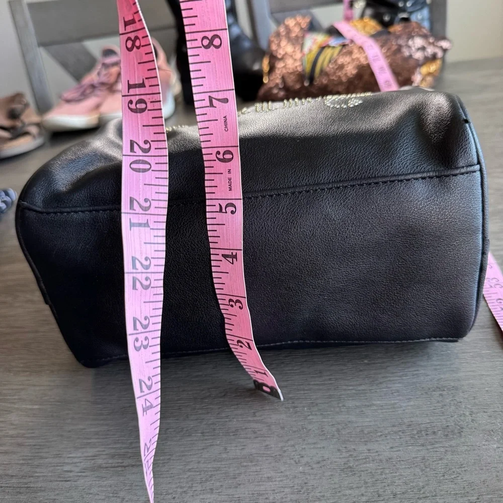 Y2K Juicy Couture Black Studded Purse Top Handle Bag